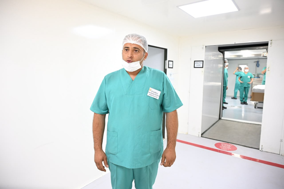“Birliyin Gücü – 2026” təlimi çərçivəsində media nümayəndələri səhra hospitalı ilə tanış olublar